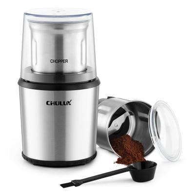 China 2 Cup Wet Dry Chulux Coffee Grinder Spice Grinder Electric Wet Grinder for Spices and Seeds for sale