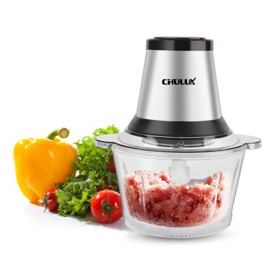 China With Chopper Food Processor 300W Electric Mini Food Chopper for Fruit Salad Onion Garlic Vegetables with Detachable 4 Blade for sale