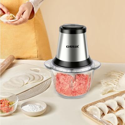 China Household Chopper 1.0L Meat Chopper With Double Layer Blades In Good Quality Food Processors for sale