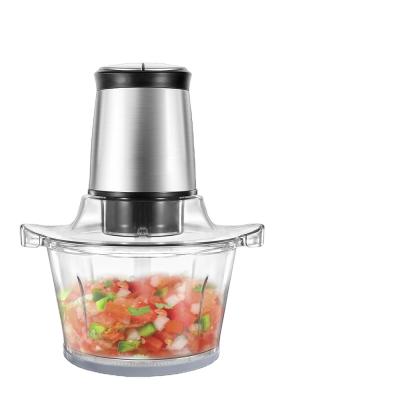 China Chulux 1.5L Sustainable Glass Chopper 400W Electric Food Processor for sale