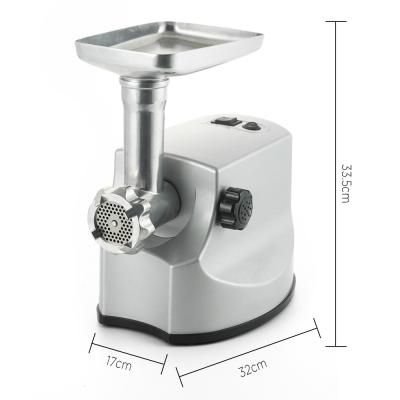 China Full 7025 Copper Motor Chopper Electric 3-IN-1 Sausage Stuffer and Grinder Meat Mincer Machine for sale