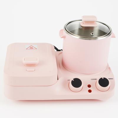 China Household Multifunctional Breakfast Maker with Grill and Toaster Cooker Pot for sale