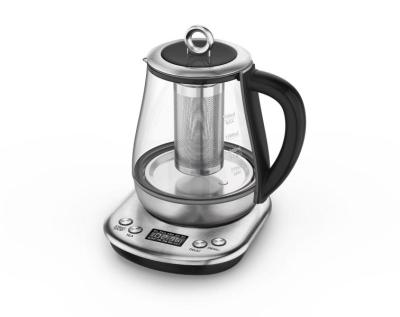 China 360 Degree Rotating Base 1.5L 1300W Digital Kettle for sale