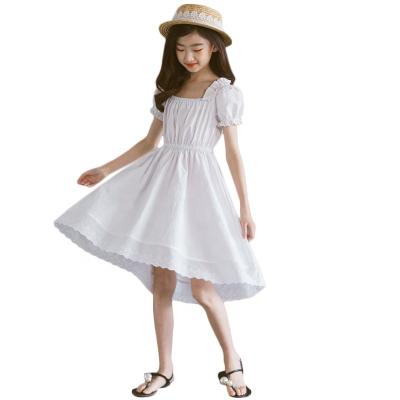 China Kids Washable Tuxedo Dress Up Skirt Girls Short Sleeve Bubble Waist Casual Skirt for sale