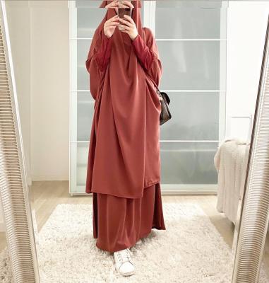 China 2021 Latest Wholesale Price Women Prayer Abaya Muslim Prayer Type Khimar GU423 for sale