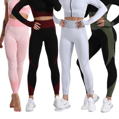 China Factory Price Factory Price Yoga Pants Wholesale Breathable Women Gym Leggings Low Waist Yoga Pants for sale