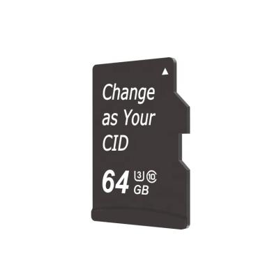 China Plastic Original Custom Variable Custom GPS CID Card 4gb 8gb 16gb 32gb 64gb Class 10 SD Card CID TF Card for sale