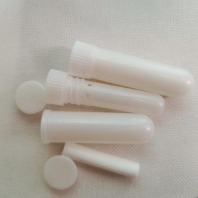 China Health care products pearl nose inhaler white empty nasal tube inhaler wholesale price for sale