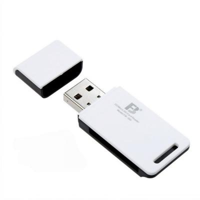 China Good Quality Portable Cheap Price 2 In 1 Mini USB 2.0 Flash Memory Card Reader for sale