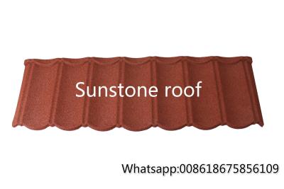 China Colorful Stone Coated Metal Roof Tile,Metal Roofing,Stone Coated Aluminum Roof Tile China sun stone roof factory for sale