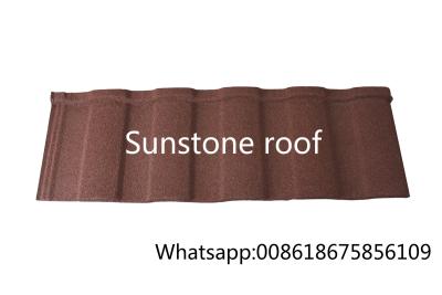 China Hot Sale In Africa Stone Coated Metal Roof Tile/Aluminum Roofing Sheet roman style for sale