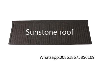 China European standard Aluminium Zinc Roofing Sheets/ good quality Stone Coated Metal Roof  New wooden shingle style for sale