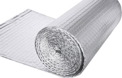 China Reflective Aluminum Bubble Insulation Radiator Insulation Foil Single/ stone coated metal roof heat resistant insulation for sale