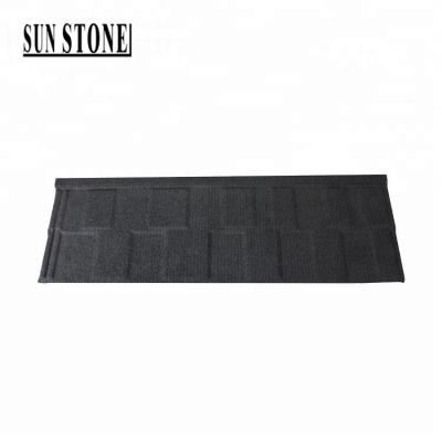 China Good quality colorful stone coated steel roof tile metro rooftile roofing sheet shake shingle for sale