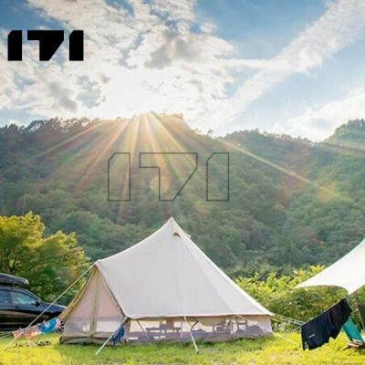 China Camouflage Game Wall 5M Canvas Bell Family Podused/Field 4 Meter Bell Kodiak 10X14 Kodiak 2 Person Tent Applicable To All Seasons for sale