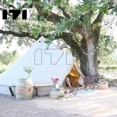 China Camouflage Game 6 Person Canvas Tesco 6 Man Familygarden Bell Inflatable Glamping White 8M Bell Inflatable Glamping Tent for sale