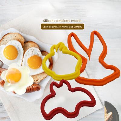 China Creative Silicone Stocked Fried Egg Mold Customizable Professional Kitchen for Baking for sale