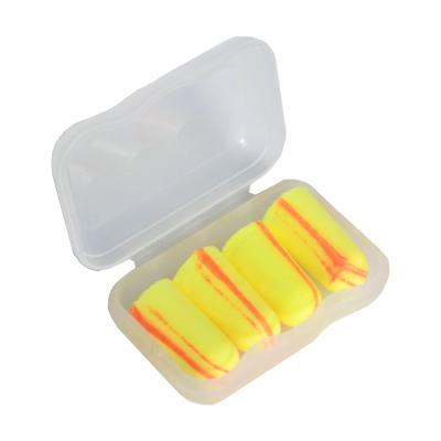 China PU sponge foam; SilicoWith PVC or cotton twine; Without String Line Wholesale High Quality Soundproof Disposable Earplugs Foam PU Silicon Molded Ear Plug For Sale GME-R1 for sale