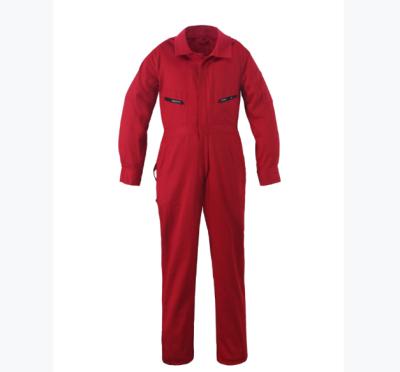 China High Quality Red Anti Static Coveralls Fashion Style Anti Static With 5 Pockets For Workers GMC-1003 for sale