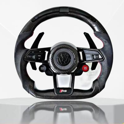 China Versatile Volkswagen R8/RS/GTI/Golf R Multi-Function LED Steering Wheel MQBPQ Support for sale