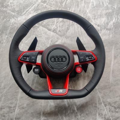 China Audi Red Multi-Function Steering Wheel Perfect for A3 A4L A5 A6L A7 A8 Q5 Q3 Series for sale