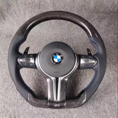 China Conjunto de volante de fibra de carbono verdadera 44*44*25 para carreras de BMW M2/M3/M4/M5/M6 en venta