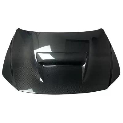 China Original Car Hole Installation Carbon Fiber Hood for Mazda 3 Axela 2014-2022 MPS Type for sale