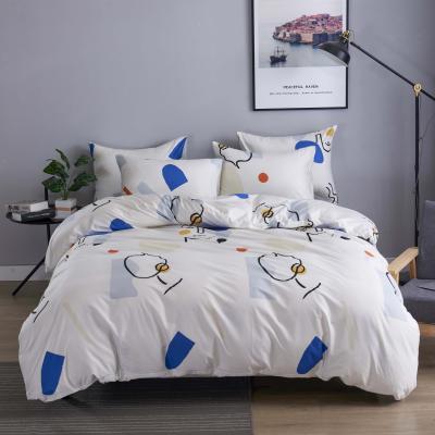 China Modern Design Anti-Static Premium Hypoallergenic 100% Cotton Bedding All Season Comforter Cover for sale