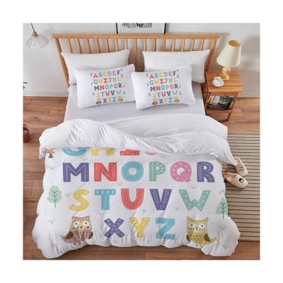 China Wholesale Anti-Static Comforter Kids Bedding Set 5pcs Kids Bedding Set Cartoon for sale