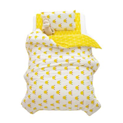 China Nondisposable Wholesale Cotton Five Piece Set Children's Bed Comforter Kids Bedding Set With Comforter And Sheet for sale