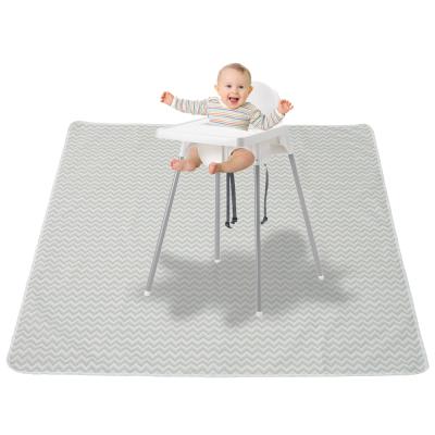 China Washable PORTABLE Baby Under Umpire Chair Non Slip Floc Mat Waterproof Anti Slip Slid Pad 51 Inches Adjust for sale