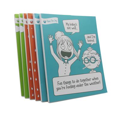 China 200 grams various double copper paper promotional goods using interesting book printing children's book for sale