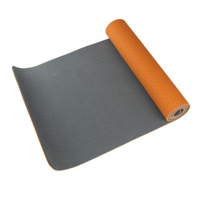 China Eco Friendly Durable Non Slip Tape Double Layer 2 Colors Yoga Mat for sale