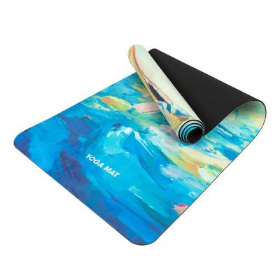 China Durable Custom Design Color Eco Friendly Non Slip Tape Yoga Mat for sale