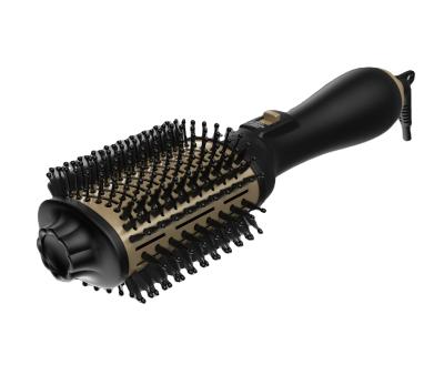 China Multifunctional New Private Label Electric Hot Comb Hair Straightener Brush for sale