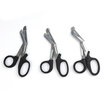 China Easy Operation Medical Bandage Scissors Cutting Gauze Scissors for sale