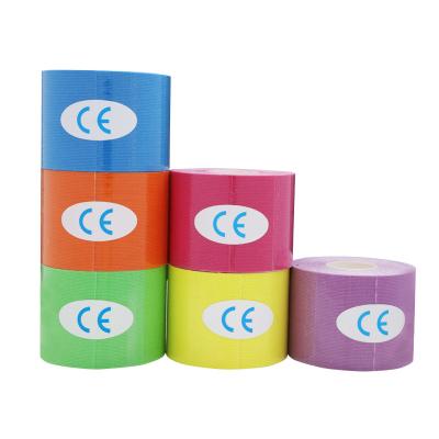 China Musle Pain Relief For Sports And Physiotherapy Guaranteed Quality To Waterproof Regular Kinesiology Sports Muscle Kinesiology Tape For Face Red Medical Tape Sports Tape for sale