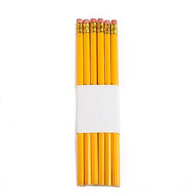 China office & School pencil HB yellow standard pencils, pencil set can be printed, sketch pencil drawing set. for sale