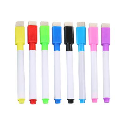 China Non-Magnet Dry Erase Board Marker with Classic Brush Style Whiteboard Marker Pen Wholesale, Whiteboard Pen Set Smudge Dropshipping for sale