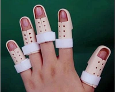 China Waterproof Finger Cot Splint , FS 05 Plastic Finger Splint ISO13485 Certification for sale