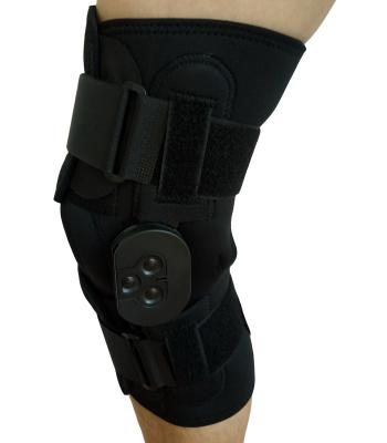 China KN -08 Adjustable Orthotic Knee Brace , Hinged Knee Brace With Dual Aluminum Stay for sale