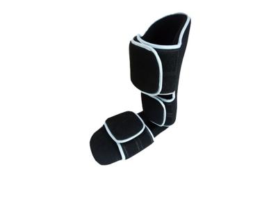 China Tablilla de la noche de Flexibrace de 90 grados, bota plantar negra de la noche de Fasciitis del material compuesto en venta