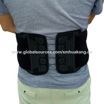 China Three Level Back Brace Thoracic Support , Pneumatic Back Brace For Back Pain for sale