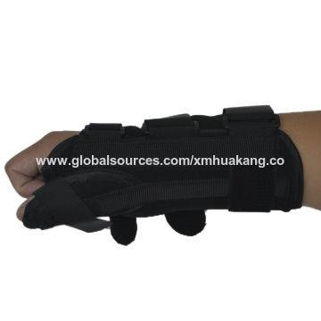 China Comfortable Thumb Spica Brace Elastic Orthopedic Thumb Brace For Injured Wrist / Thumb for sale