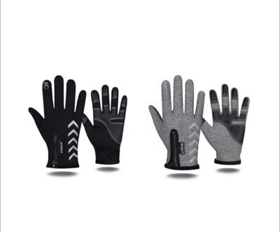 China Windproof Gloves Unisex High Quality Winter Fleece Warm Thermal Motorcycle Gloves for sale