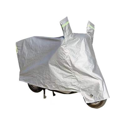 China Cheap Price Portable Cheap Motorcycle Cover Raincoat Outdoor Waterproof Top Cowl for sale