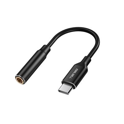 China Mobile Phone USB C to 3.5mm Adapter Audio Type-C to AUX Stereo Converter. Earphone Jack For Google Pixel Sangung Mobile Phone for sale