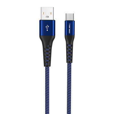 China Mobile Phone USB A to Type-C C Cable Data Sync Cable Charger Charging Kabel with Long Flexible SR for Android Cell Phones and Tablet for sale