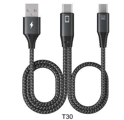 China Mobile Phone 2 in 1 Type C Cable tyce C to USB A+ OTG Splitter Cable Support Audio and Mic USB Charging Live Stream Microphone for sale