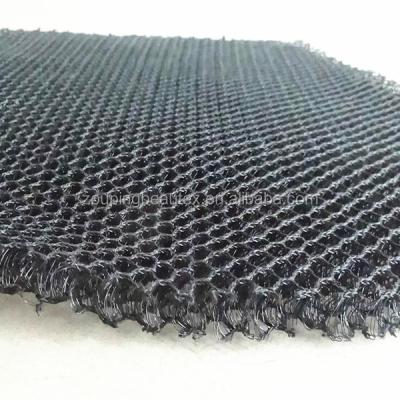 China 100% Blackout Polyester Honeycomb And Breathable 3d Mesh Fabric With Big Hole for sale